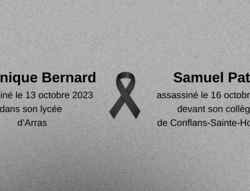 Hommage à Samuel Paty et Dominique Bernard