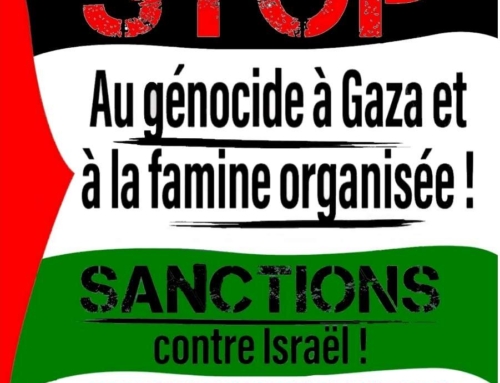 ARRETEZ LE MASSACRE DE LA POPULATION DE GAZA