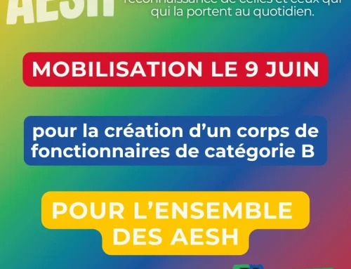 EN JUIN, MOBILISE.ES POUR LE MÉTIER D&rsquo;AESH
