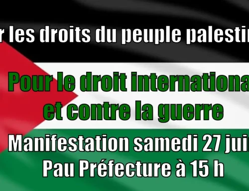EN PALESTINE ET AU LIBAN: ENCORE DES MORT.ES