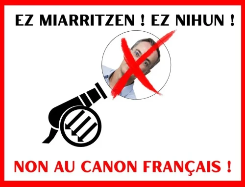 NON AU CANON FRANCAIS, NI A BIARRITZ NI AILLEURS